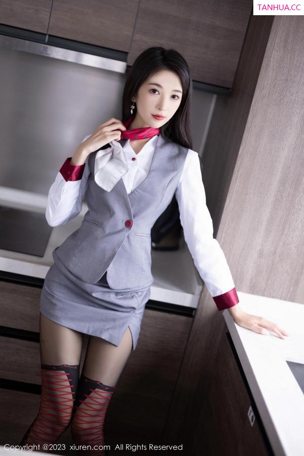 林乐一  [XiuRen]高清写真图 2023.06.25 No.6967 林乐一 黑丝美腿第11张图片